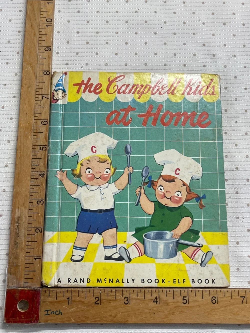 50’s The Campbell Kids at Home - Vintage Children's Book 1954